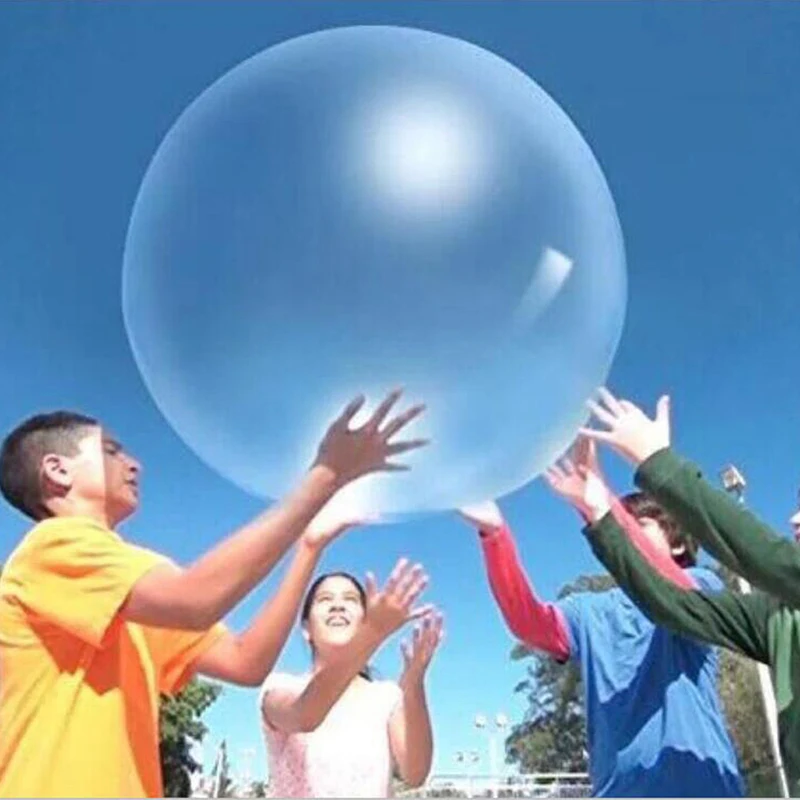 Bubble Balloon Inflatable Funny Toy Ball Amazing Tear-Resistant Super Gift Inflatable Balls for Outdoor Play