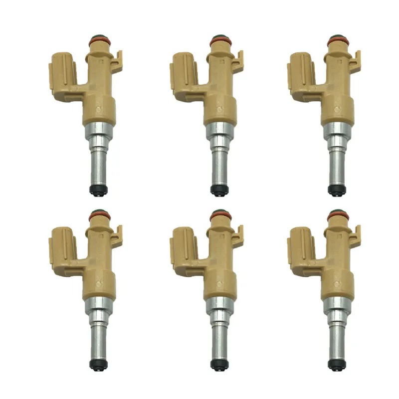 

6Pcs 23250-0S020 23209-39165 Fuel injector for LEXUS EU GX460 4.6L 1UR 2009 LX570 5.7L 3UR 2007~2012