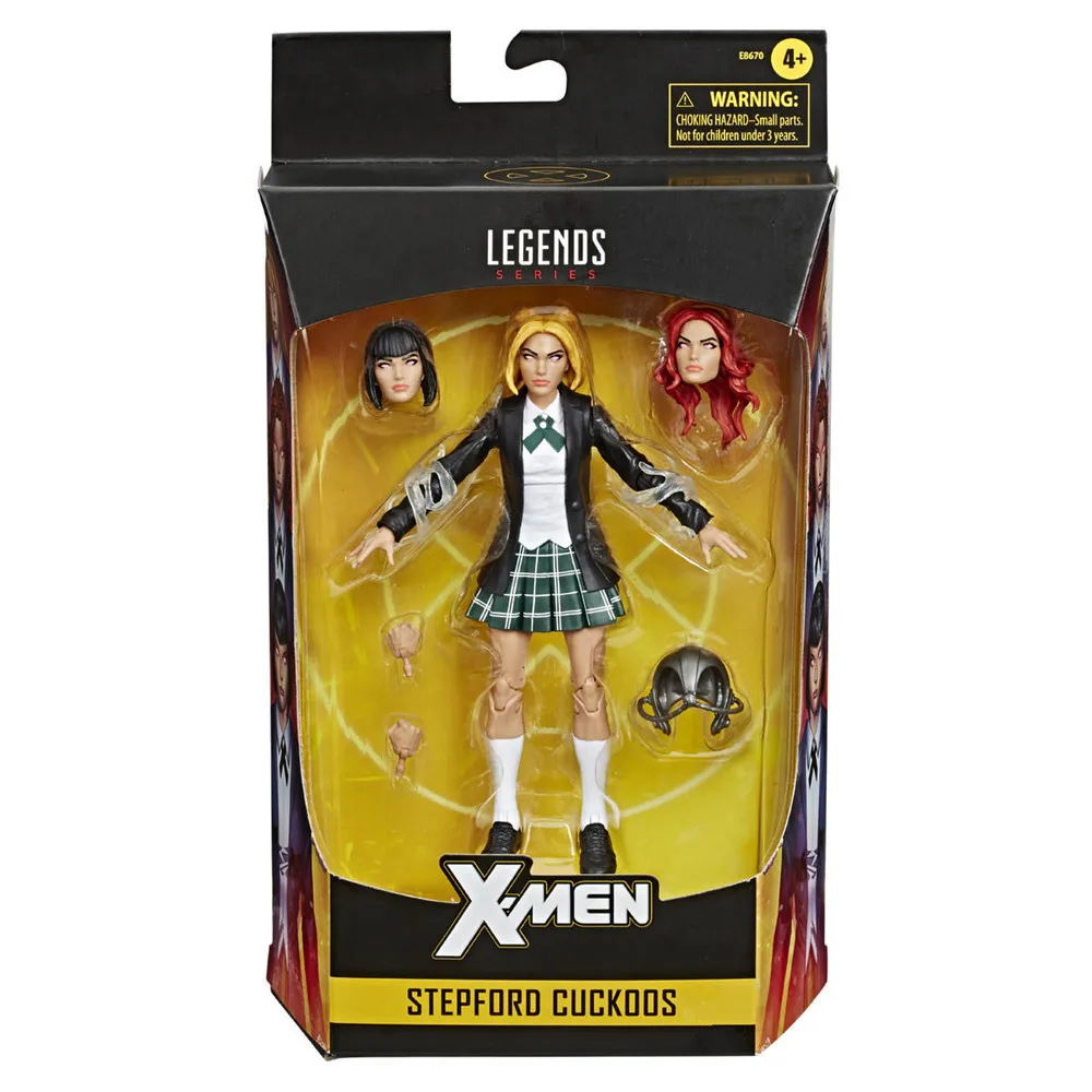 

Original Marvel Legends X-Men Stepford Cuckoos 6" Action Figure X Men Mutant Celeste Phoebe Mindee Exclusive Collectible Toys