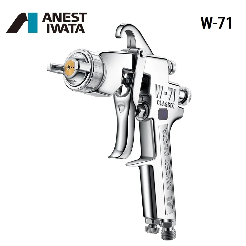 

Iwata W-71 Spray Gun Manual Spray Paint Gun Furniture Atomized Paint Finish Spray Guns For Painting Cars W71 Paint Sprayer Cup