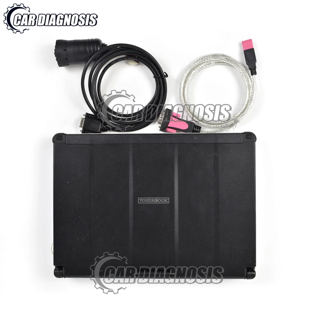 

For Liebherr diagnostic kit for Liebherr software SCULI with excavator Crane diagnostic tool + CF C2 laptop