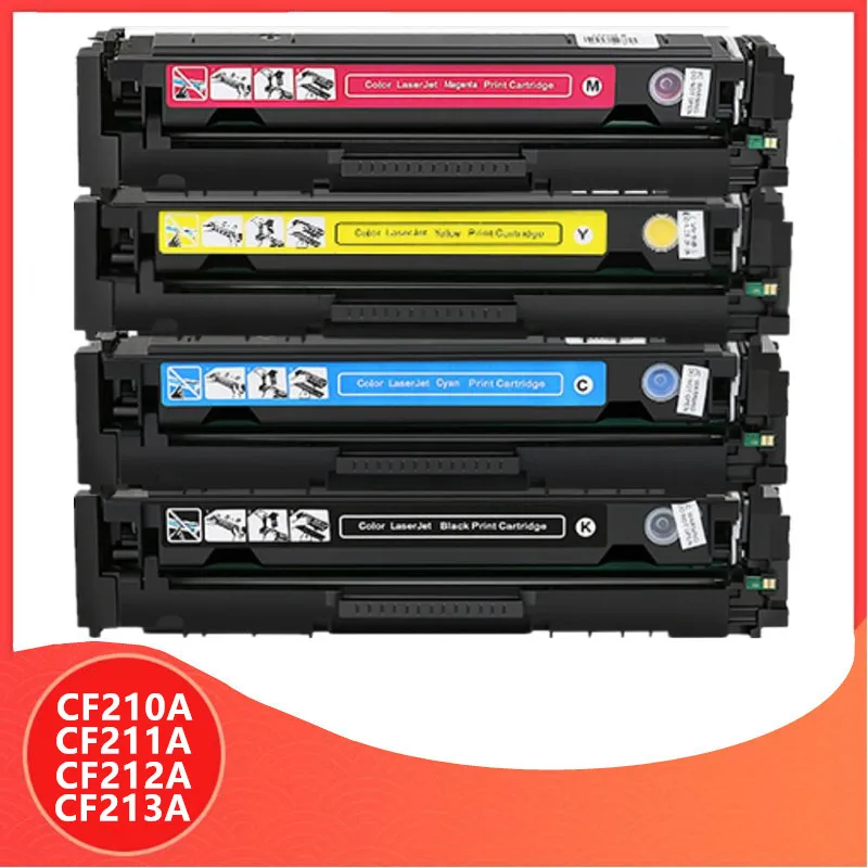 210A CF210A CF211A CF212A CF213A 131A Compatible Toner Cartridge For HP LaserJet Pro 200 COLOR M251n M251nw M276n M276nw printer