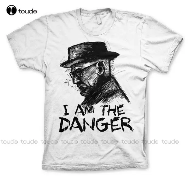 Print Men T Shirt Summer Breaking Bad- I Am The Danger 3XL Men's T-Shirt T-Shirt Custom aldult Teen unisex fashion funny new