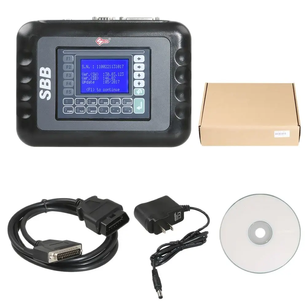 SBB Key Programmer Tool V46.02 Support Multi-language Programming New Keys Latest Version