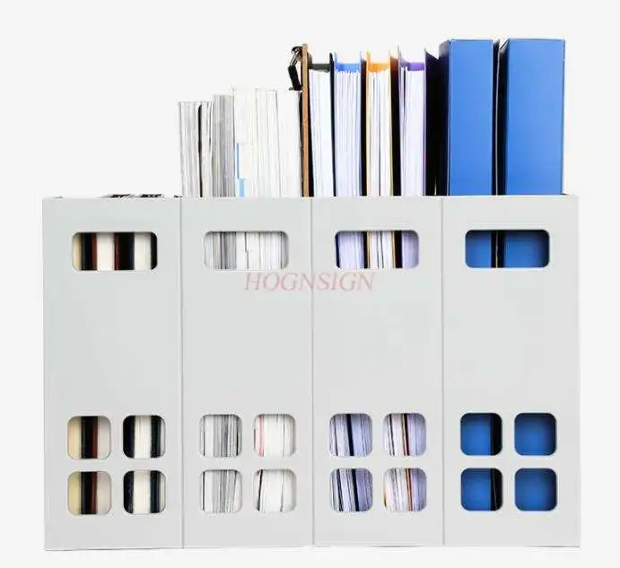 File box office file storage box information storage file column file basket bookshelf student multi-layer folder