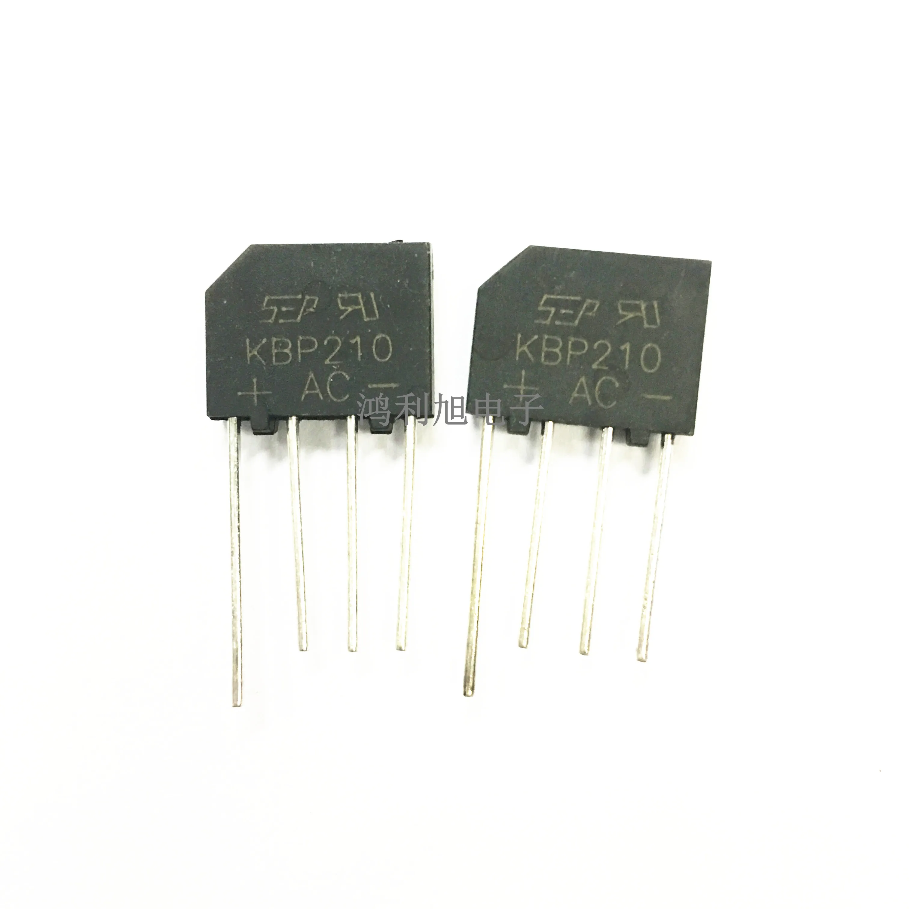 20PCS/Lot KBP210 Rectifier Bridge Diode Single 1KV 2A 4-Pin Case KBP