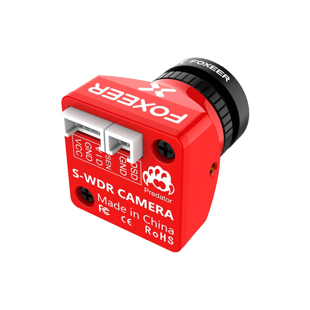 Foxeer Predator Micro V5 Camera 16:9/4:3 PAL/NTSC switchable 1.7mm lens 4ms Latency Super WDR FPV Camera for FPV RC Drone thumbnail 3