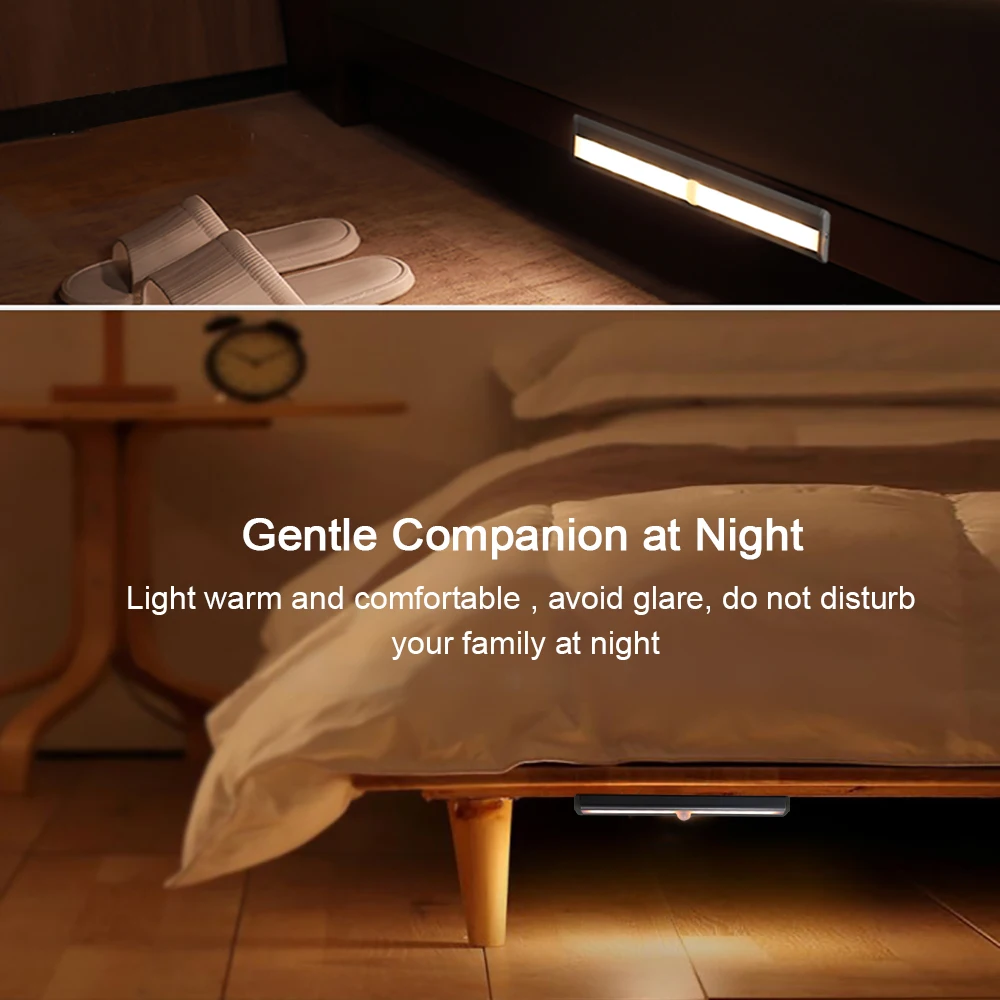 PIR Motion Sensor LED Night Light Wireless 10LEDs AAABattery Closet Lights LED Under Cabinet Light For home Cupboard Wardrobe