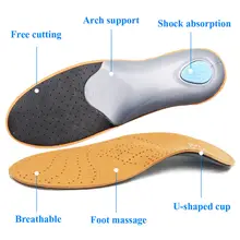 Leather Orthopedic Insoles for Flat Feet #4