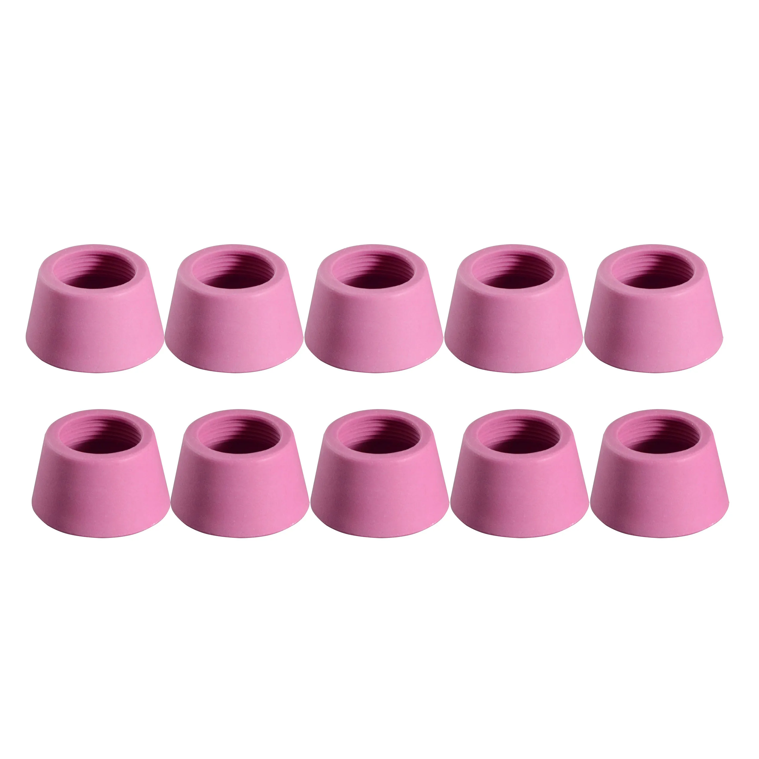 

SG-55 AG-60 Plasma cutter Torch Consumables Alumina Nozzle Ceramic Shield Cups 40/50/60Amp,10PK