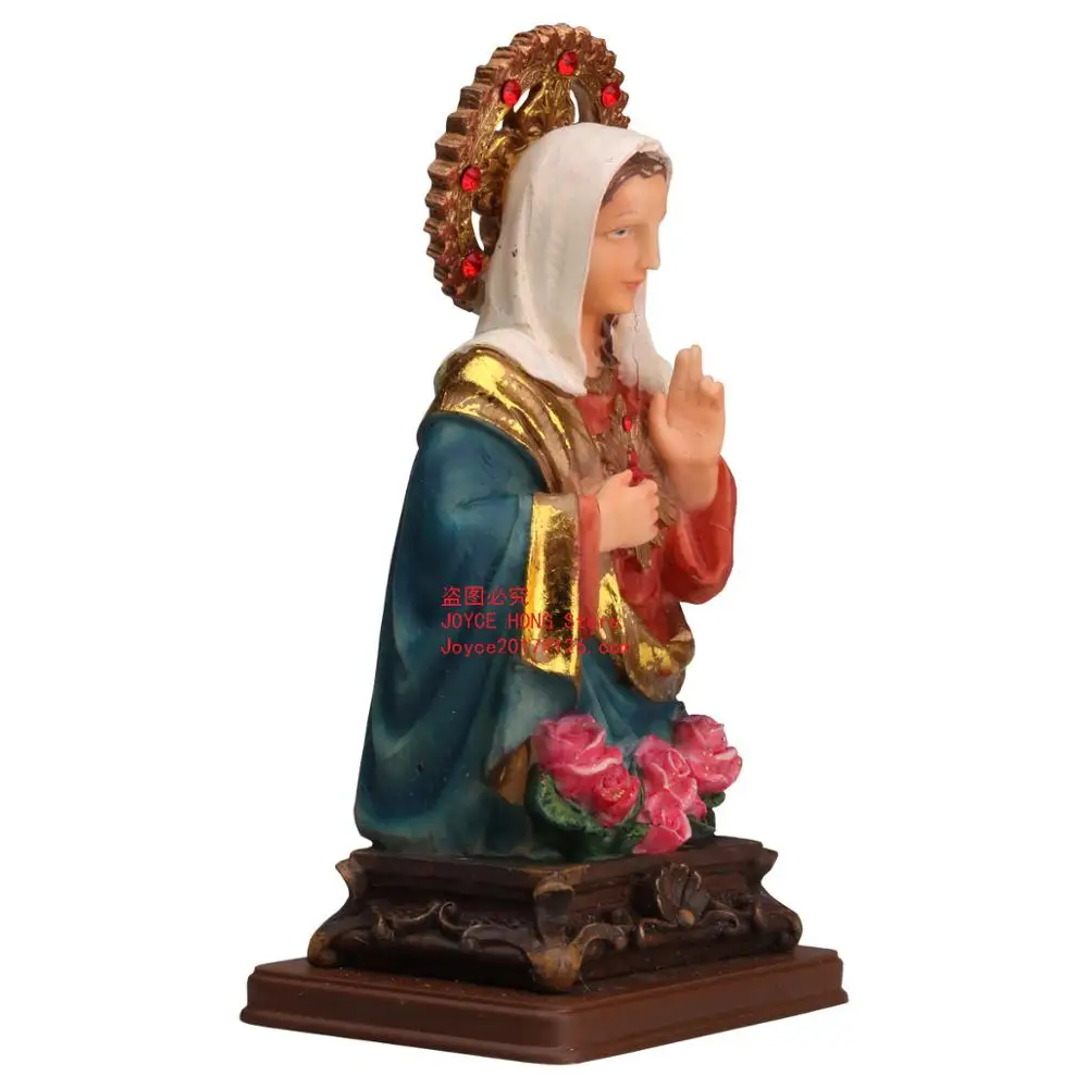 

Blessed Saint Virgin Mary Madonna Holy Sculpture Figurine Holy Mother Mary Statue For Church Home Decoration Decor