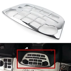 GL 1800 Gold Wing Motorcycle Radio Accent Panel Trim Cover For Honda Goldwing GL1800 2001-2011 02 03 04 05 06 07 08 09 10 Chrome
