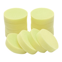 Car Body Glass Wash Sponge Cleaning Tools Round 12PCS/Set Applicator Pads Auto Care Car Wax Foam Sponges Polish Sponge