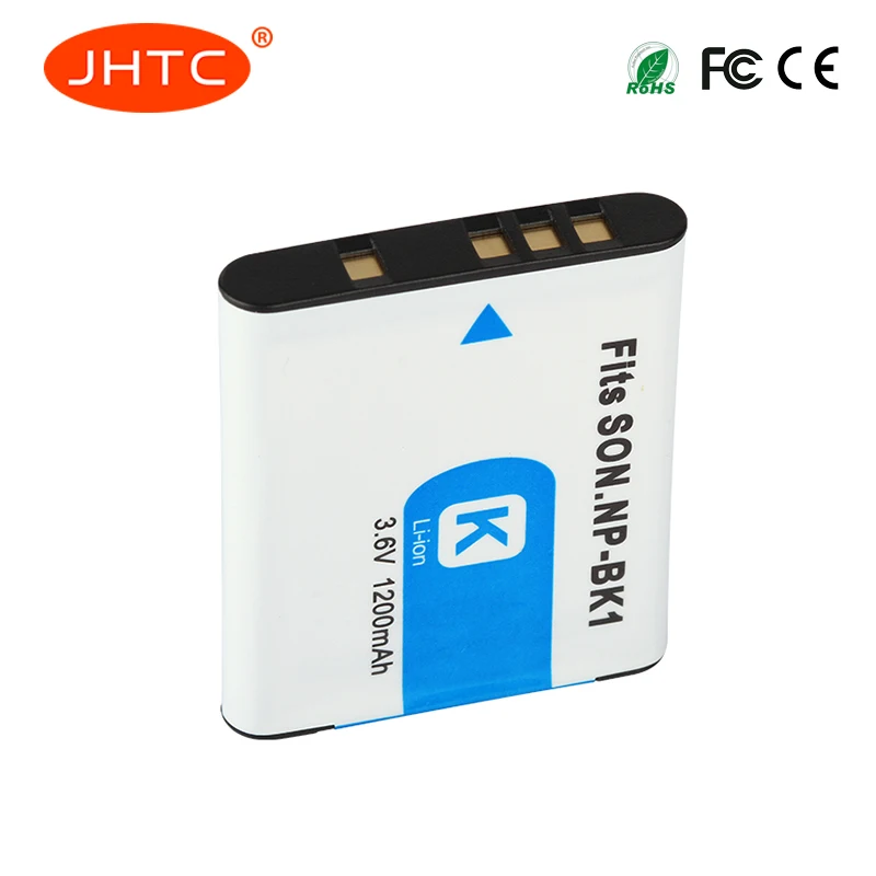 Battery NP-BK1 NP-FK1 For SONY S750 S780 S950 S980 W190 W370 W180 DSC-S950 BK1 FK1 Batterie 1200mAh  Camera Baterya