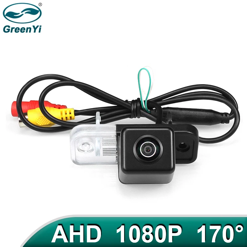 GreenYi 170° 1080P HD AHD Vehicle Rear View Camera For Mercedes Benz Clk W203 W209 W219 W211Car