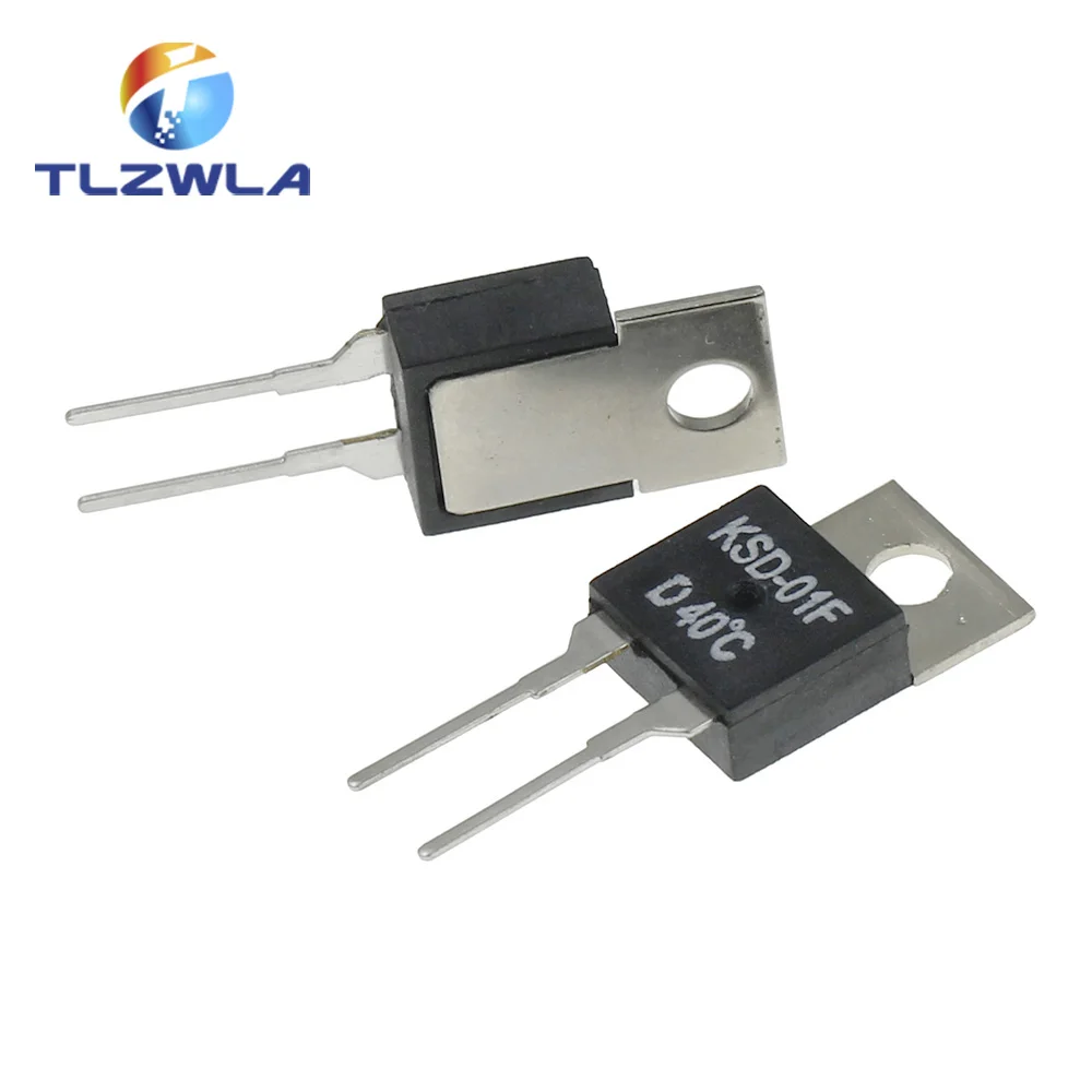 40 50 60 70 80 90 100 DegC NC Normally Closed NO Normally Open 1.5A Thermal Switch Temperature Sensor Thermostat KSD-01F JUC-31F