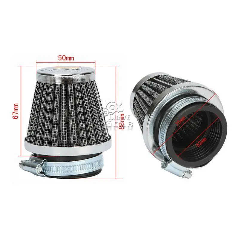 4x 52mm Motorcycle Air Filter Pod Fit For Suzuki GSXR 750 1100 750R KATANA GSX 1100F GSX600F Kawasaki KZ550H Yamaha GSX1100F ... - Image 6