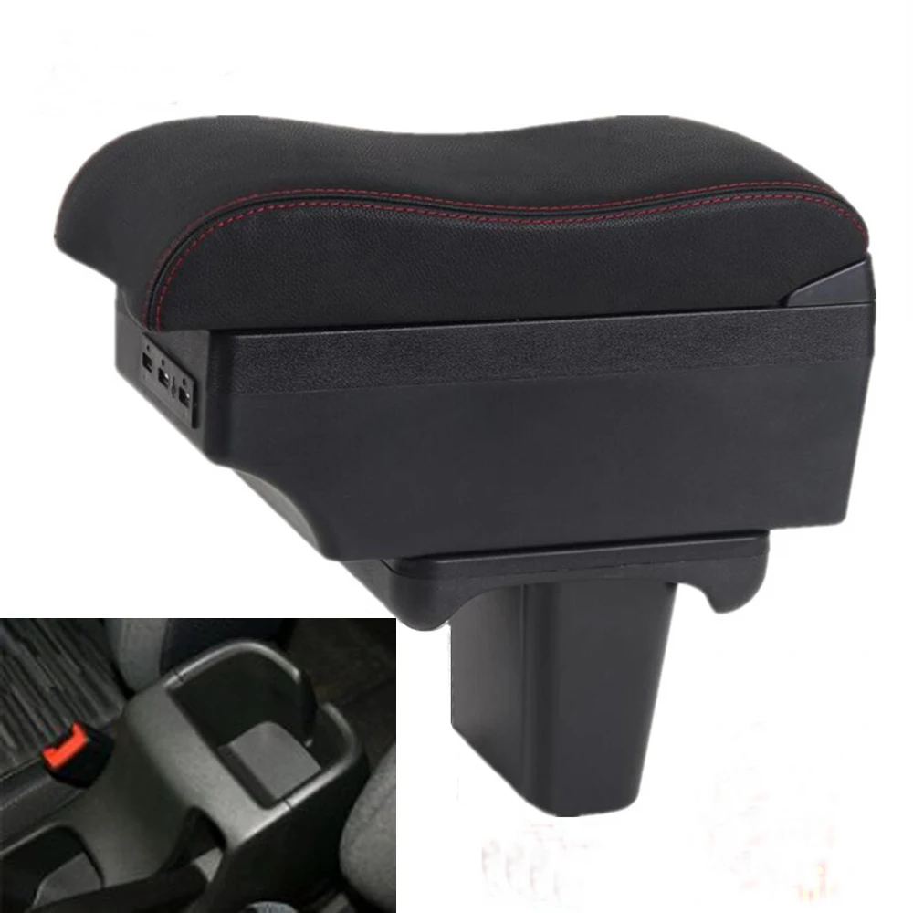 

For Chevrolet Cavalier Armrest Box Car Center Console Storage Space Case Elbow Rest with Cup Holder USB Interface