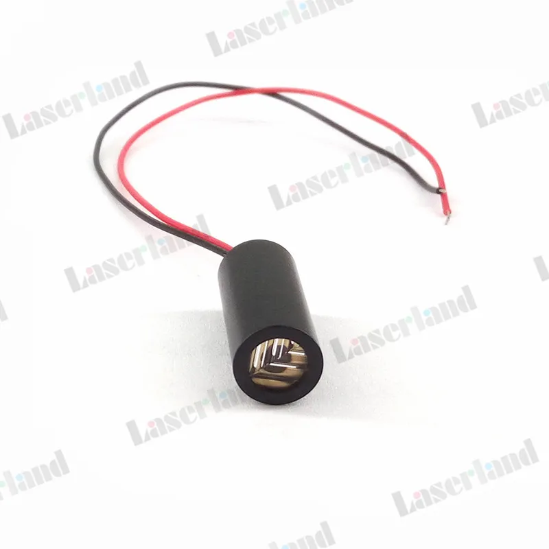 9*21 millimetri 635nm 10mw Modulo Laser Croce Rossa 50 gradi di Messa A Fuoco Fisso