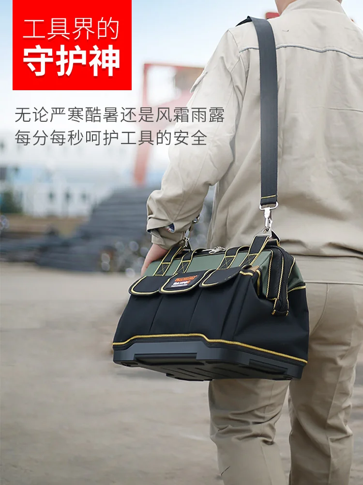 Borsa per attrezzi in tela borsa per attrezzi da arrampicata multifunzionale portatile di grande capacità Organizer Bolsa Herramientas Tools Packaging BD50TB