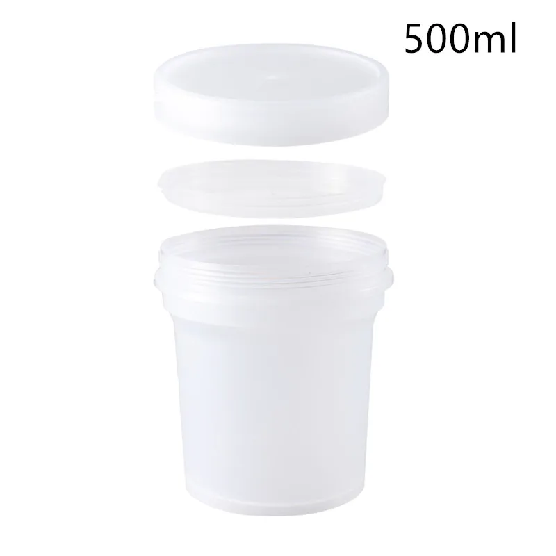 5pcs High quality thick hard plastic resuable packaging dessert cups wedding birthday party favors pudding yogurt cups with lids