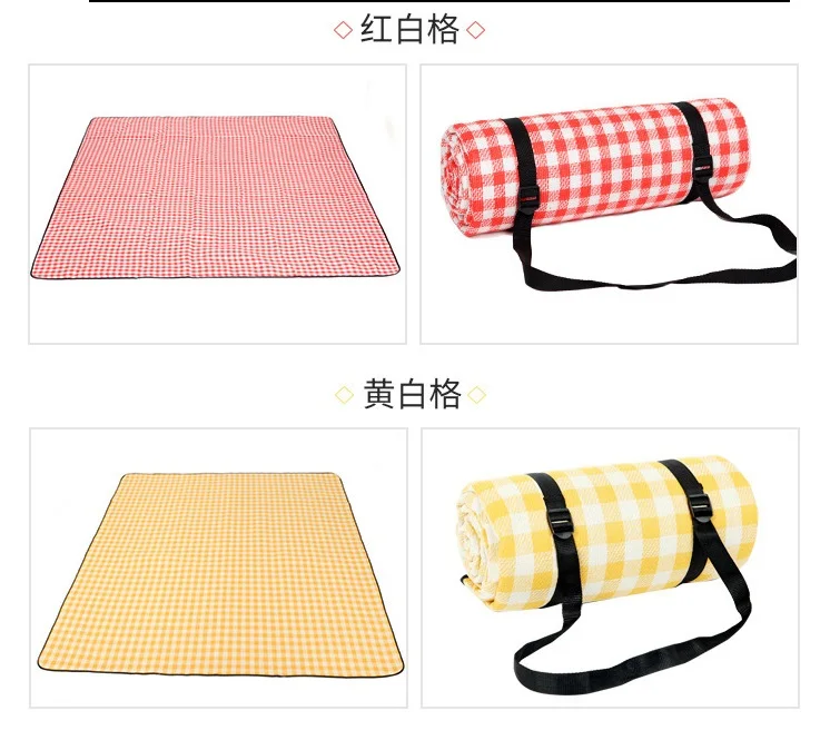 Picnic cloth damp proof mat, waterproof mat, spring outing mat, thickened beach mat, outdoor mat, picnic mat