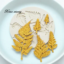 Leaves Embellisment Silicone Fondant Mold For Baking Cake Decor Chocolate Mold Kitchen Mold Kitchen Baking Accessories M2020