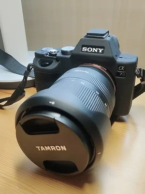 Funda de cámara de goma de silicona suave para Sony A7R A7S, funda protectora de cuerpo