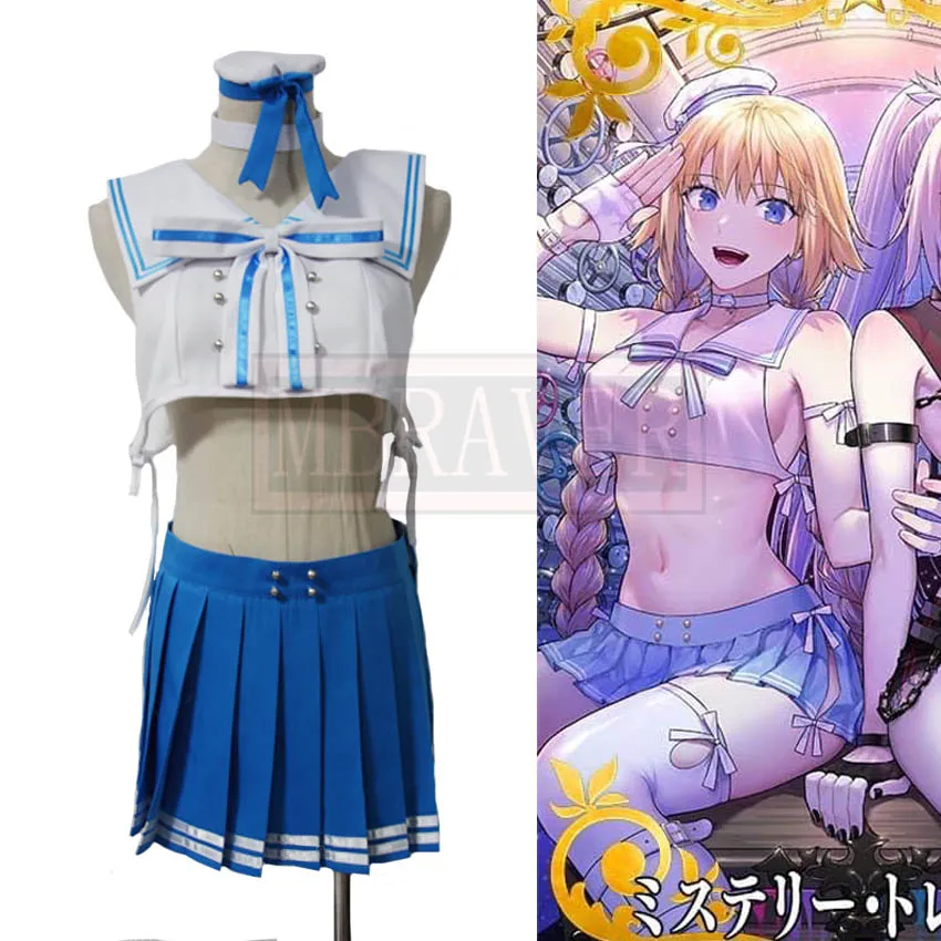 

Fate/Grand Order FGO Joan of Arc Jeanne d'Arc Imaginary Scramble Cosplay Costume Halloween Party Outfit Custom Made Any Size