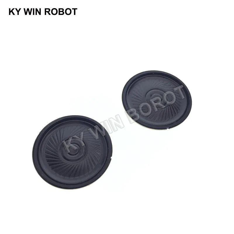 2pcs/lot New Ultra-thin Mini speaker 50 ohms 0.5 watt 0.5W 50R speaker Diameter 40MM 4CM thickness 5MM