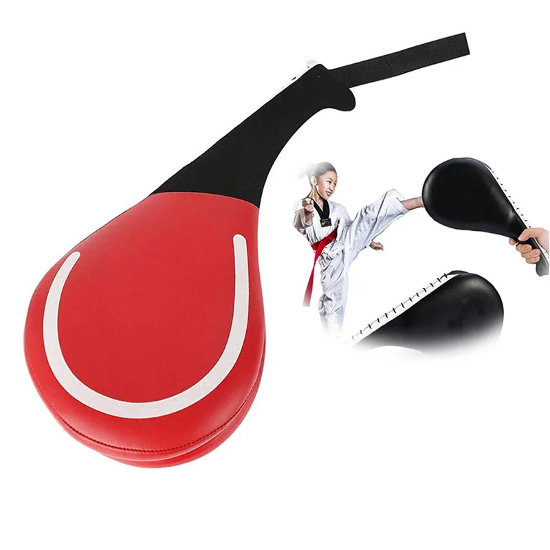 Kickboxing Foot Target Taekwondo Boxing Sanda Speed Training Handheld Kick Target Muay Thai Punching Bag Gym Martial Equipment