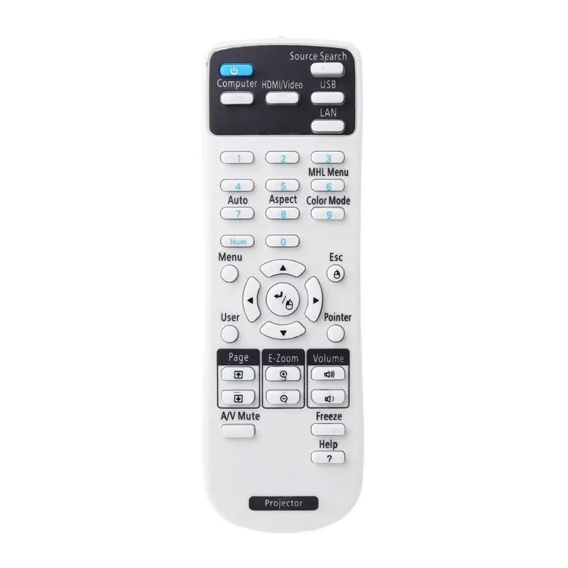 R58A New Universal Remote Control Controller Replacement for epson 1599176 EX3220 EX5220 EX5230 EX6220 EX7220 725HD Projector