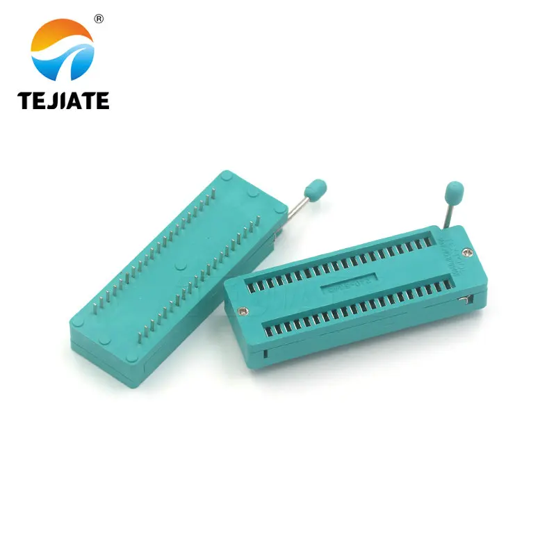 1 Pcs Ic Base di Bloccaggio Mobile Presa Singola Macchina Chip di 14/16/18/20/24/ 28/40P Prova Piedistallo