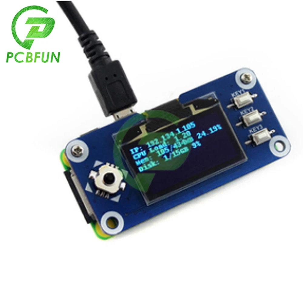 1.3 인치 OLED 확장 보드 모듈 SH1106 드라이브 128x64 SPI I2C 인터페이스 Jetson Nano 용 Raspberry Pi 용 Oled 디스플레이 모듈