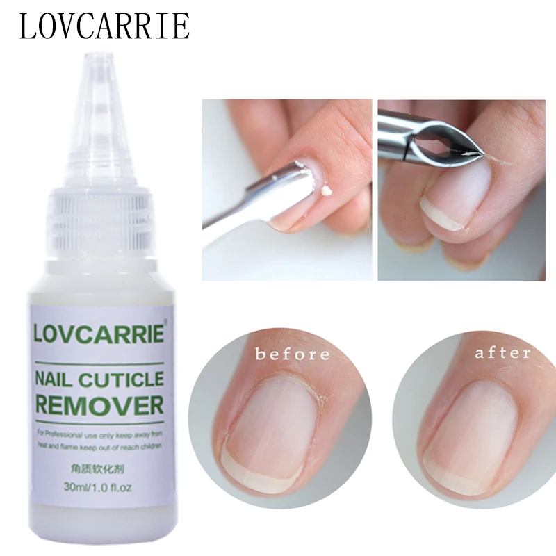 LOVCARRIE Cuticle Remover Gel Softener Cuticle Oil Manicure Gel Nail Art Tools for Exfoliant Soften Nails Dead Skin Eliminator