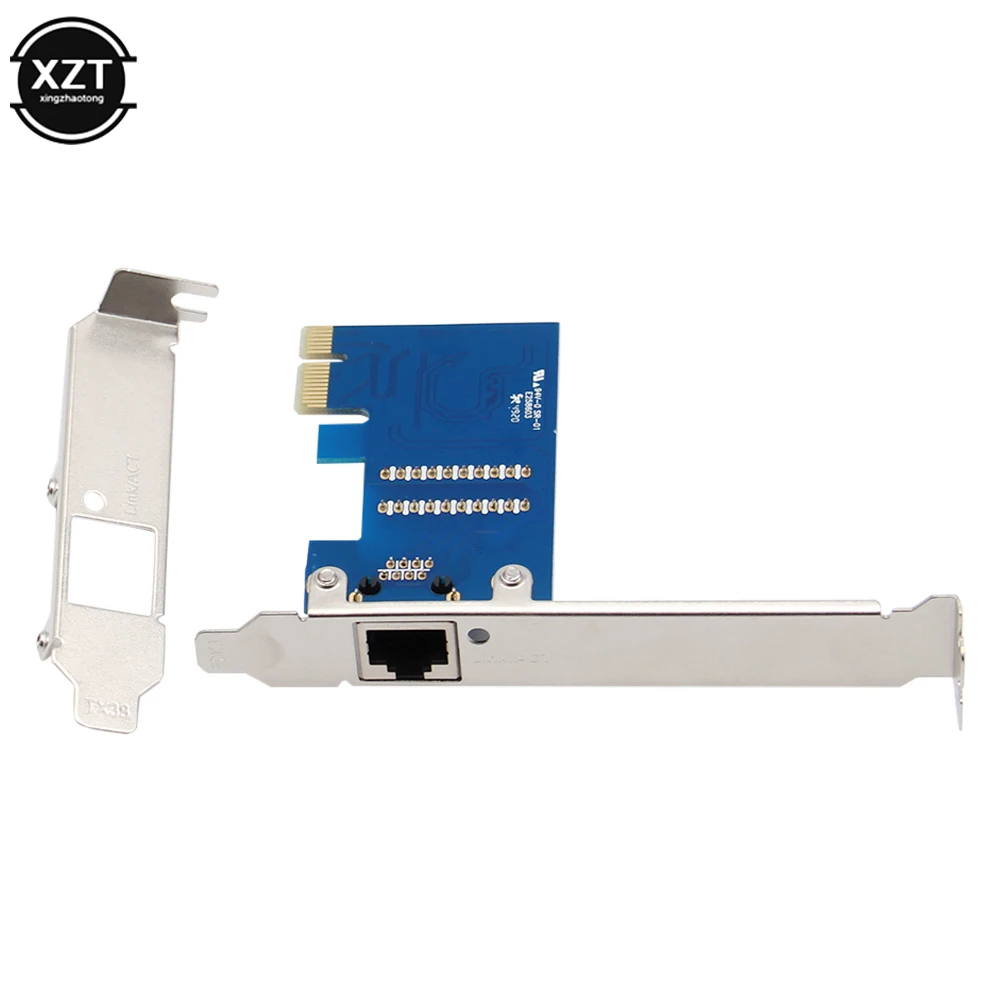 Mini gigabit ethernet pci express pci-e placa de rede 10/100/1000m RJ-45 rj45 wifi lan adaptador conversor controlador de rede