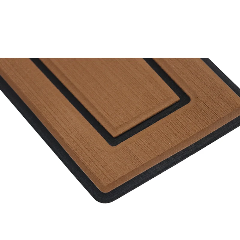 Customized Marine Boat Flooring EVA Jet Ski Non Skid Pads Faux Teak Self Adhesive Mat For Seadoo Wake Pro GTX RXT-X 300