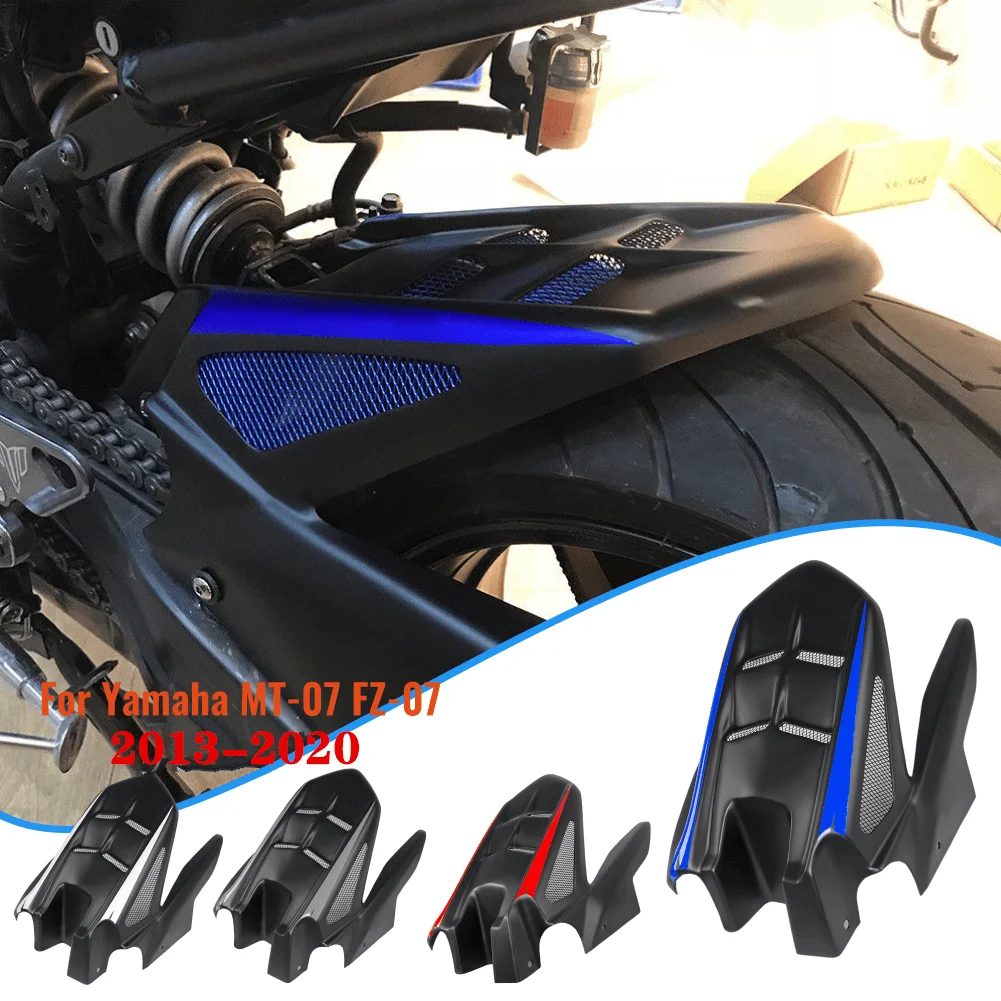 

Motorcycle Rear Mudguard Tire Hugger Fender Plastic for Yamaha MT07 FZ07 MT-07 FZ-07 2013-2020 Accessories 2014 2015 2016 2017