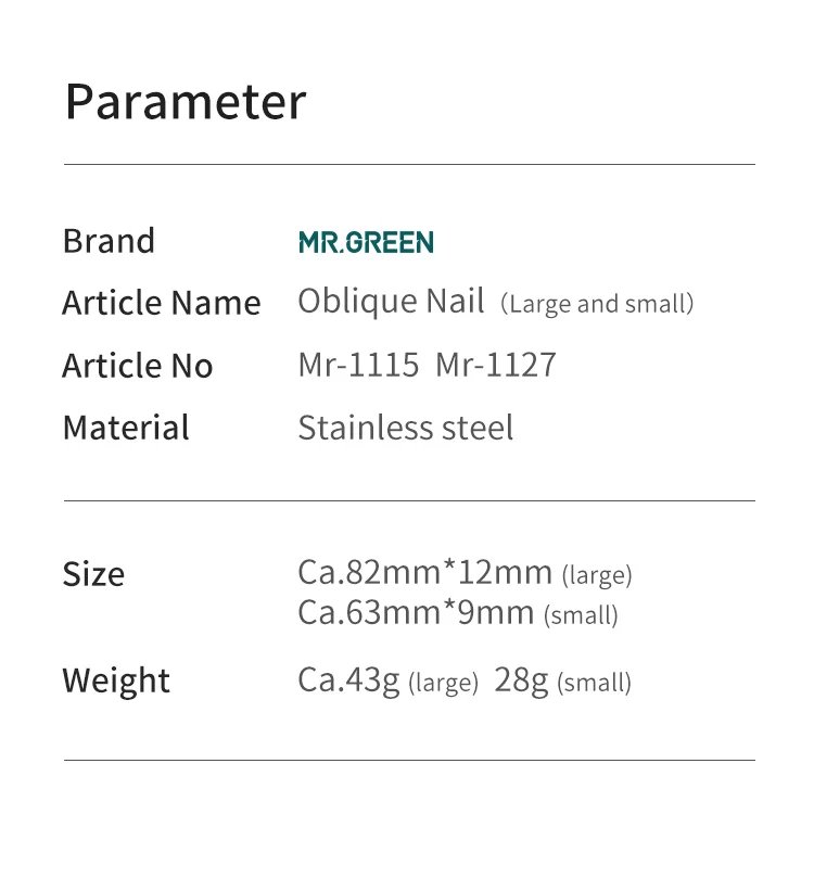MR.GREEN Schrägkantiger Nagelknipser, Nagelhautzange, Werkzeug aus Edelstahl, Schrägspitzen-Trimmer für abgestorbene Haut, Maniküreschere – Detail 10