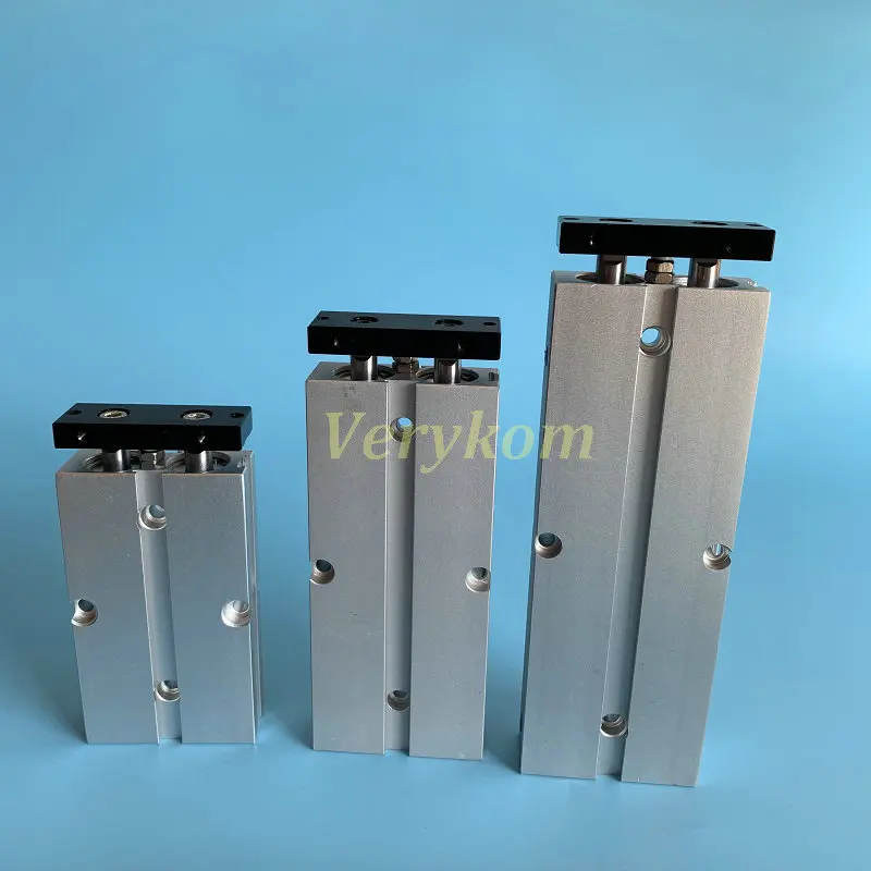 1PC Pneumatic Double Piston Air Cylinders TN16X5S TN16X10S TN16X20S TN16X30S TN16X40S TN16X50S  TN16X55S Airtac TN TDA Two Rod