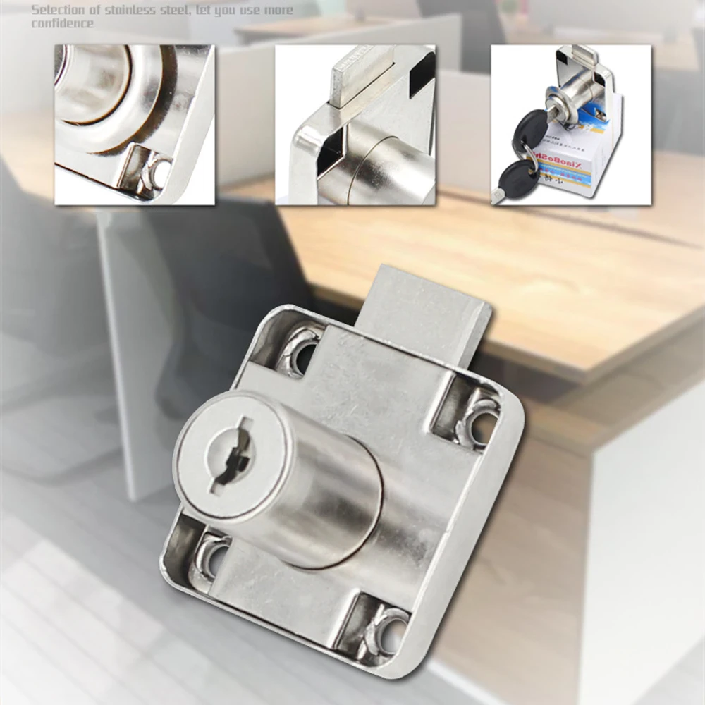 136c 20mm Lock Core Office Desk Cabinet Lock Drawer Lock Anti-Theft Security Lock Quality Square Lock Furniture Hardware Supplie