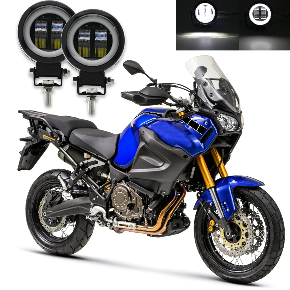 LED Fog Lamp Driving Daytime Off road Led Light Headlight 3\'\' 20W Motorcycle Halo Lamps ForATV 12V 24V SUV Worklight Beams