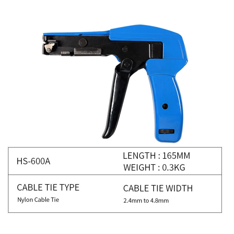 HS-519 HS-600A mount and a cutting tool and wire especially for cable ties Gun For Nylon Cable Tie