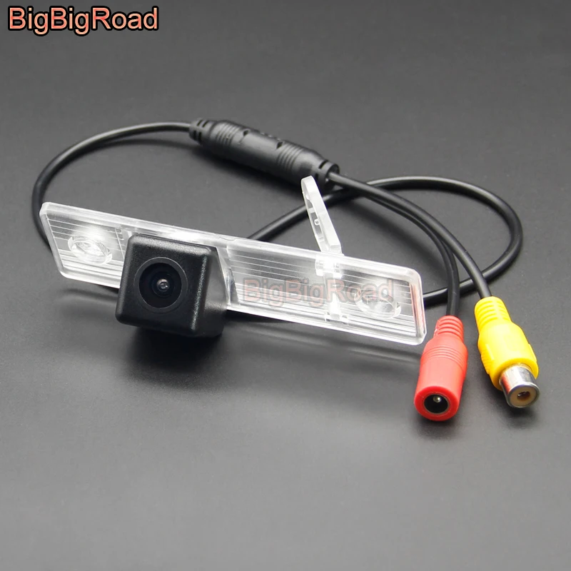 BigBigRoad Vehicle Wireless Rear View Parking Camera HD Color Image For Chevrolet Chevy Matis HHR Lacetti Spark Captiva Cruze