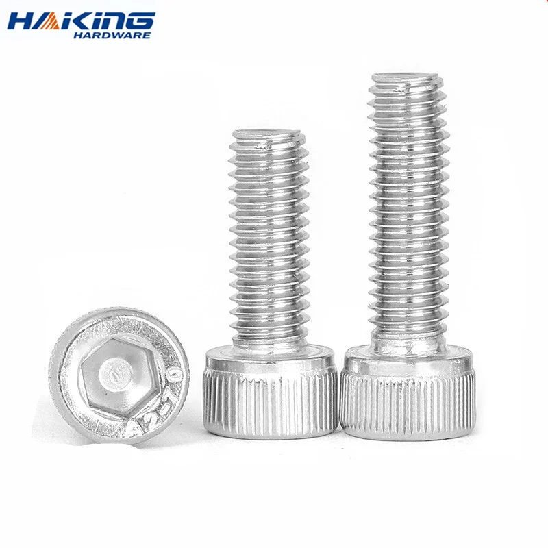 10pcs UNC 1/4-20 304 A2-70 stainless steel Hex Socket Cap Screws Length 5/16