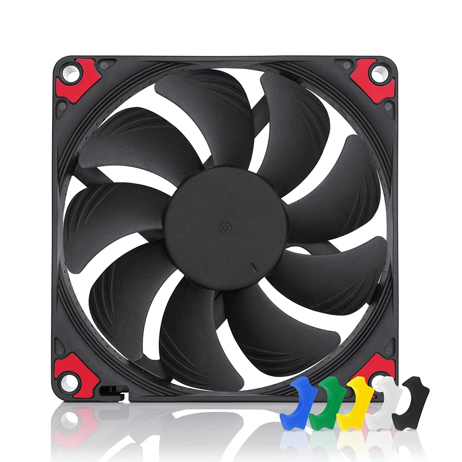 Noctua NF-A9x14 PWM Chromax.Black.Swap Ultrathin 92x92x14mm 92mm Radiator Fan For Computer Case CPU Cooler Cooling