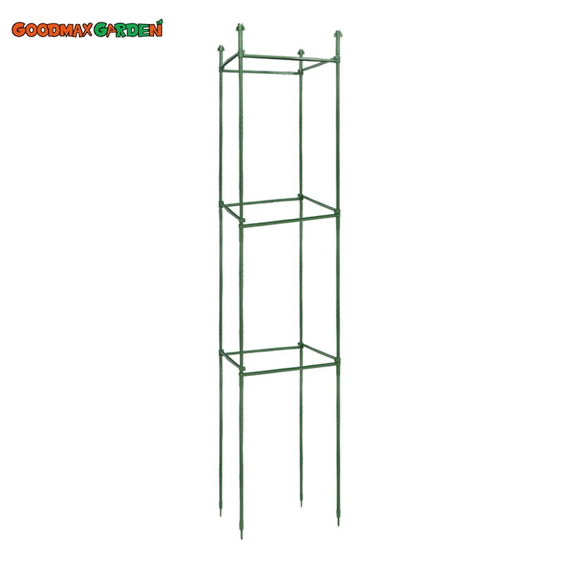 1.8M 3 Layer  60cm Vertical  Stake Adjustable Stackable Kit  Freely Combination Stacking Kit For Climbing Vegetables Planting