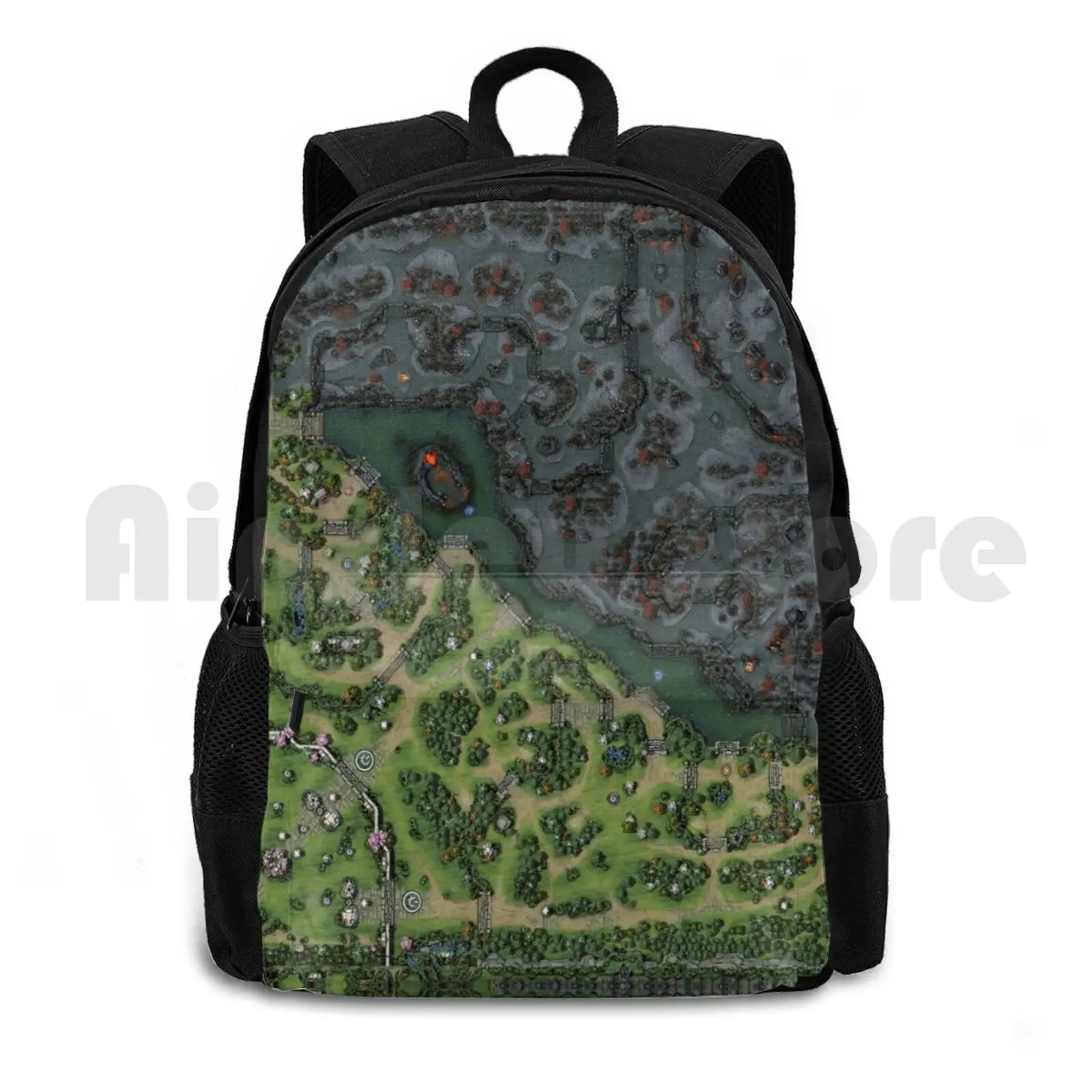 

2 Reborn 7.06 Hd Map Outdoor Hiking Backpack Waterproof Camping Travel Map Defense Of The Ancients Gaming Reborn Moba Valve