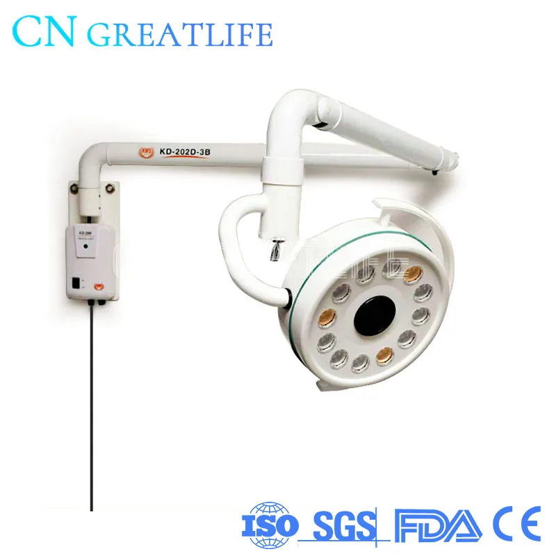 

12 Bulbs 36w Led Dental Operation Light Wall Mounted Led Dental Light Dental Led Lamp Light