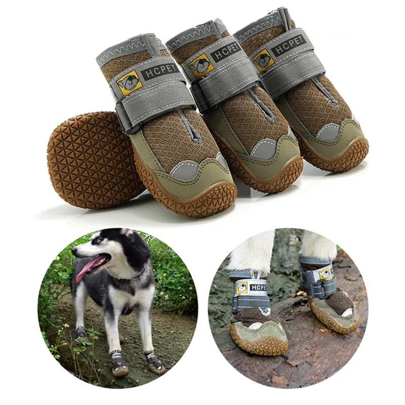 Pet Dog Shoes Breathable Sports Net Shoes Outdoor Rain Shoes Dogs Big Small Dog Puppy Boots German Shepherd Poodle Labrador